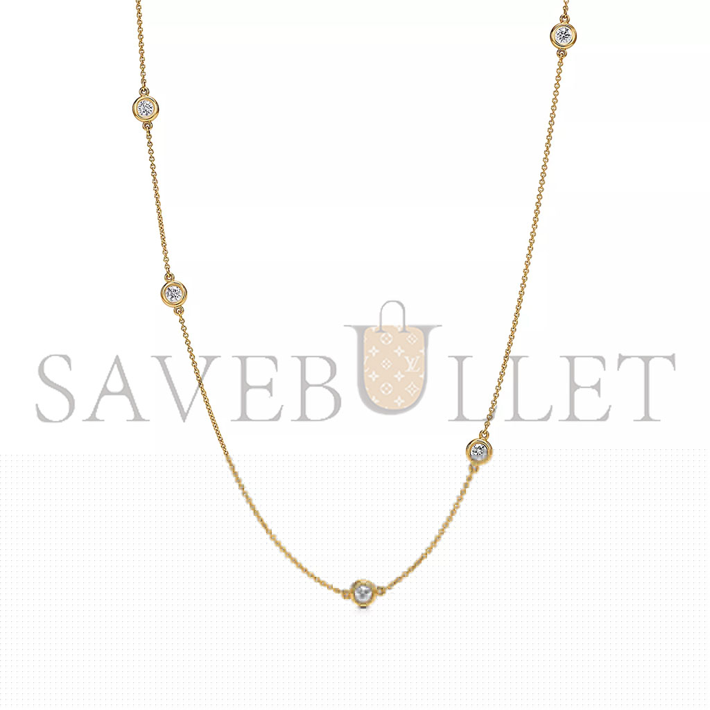 T*f*ny elsa peretti® diamonds by the yard® sprinkle necklacein yellow gold 71285022